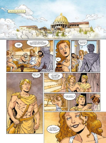 Buchcover und Innenansicht für das Buch: Mythen der Antike: Apollon