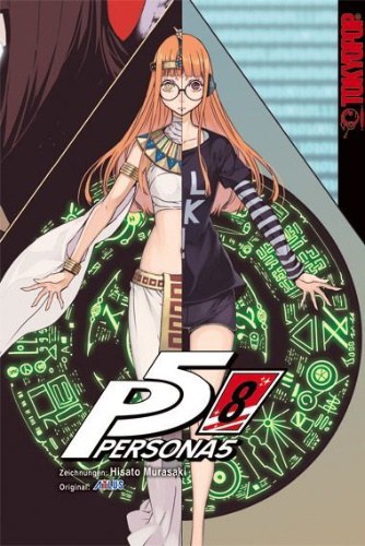Buchcover und Innenansicht für das Buch: Persona 5 08