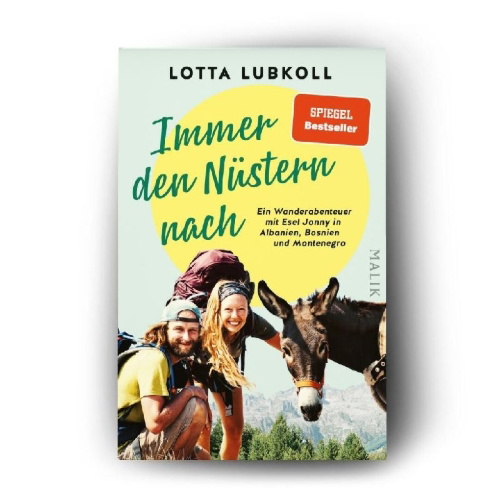 Buchcover und Innenansicht für das Buch: Immer den Nüstern nach