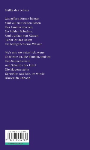 Buchcover und Innenansicht für das Buch: Hälfte des Lebens