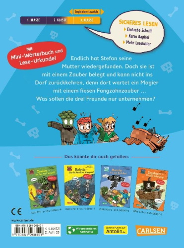 Buchcover und Innenansicht für das Buch: Minecraft 6: Geister - bis das Schwein pfeift!