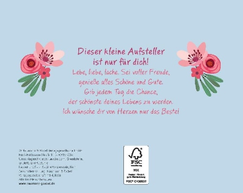 Buchcover und Innenansicht für das Buch: Herzenswünsche für dich
