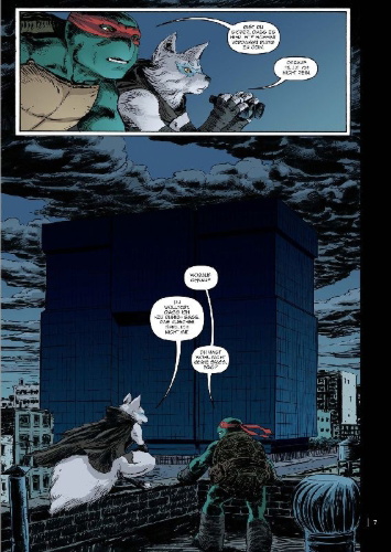 Buchcover und Innenansicht für das Buch: Teenage Mutant Ninja Turtles IDW Collection 10