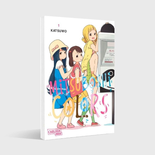 Buchcover und Innenansicht für das Buch: Mitsuboshi Colors