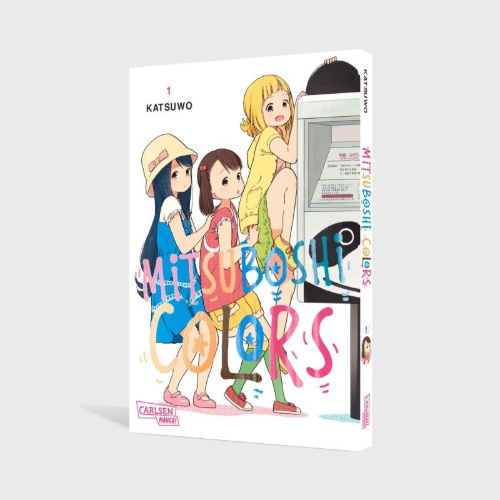 Buchcover und Innenansicht für das Buch: Mitsuboshi Colors
