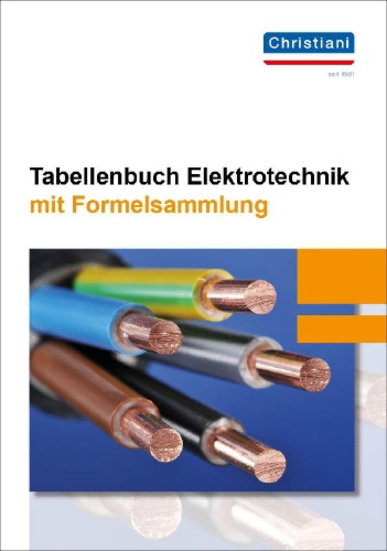 Buchcover und Innenansicht für das Buch: Tabellenbuch Elektrotechnik