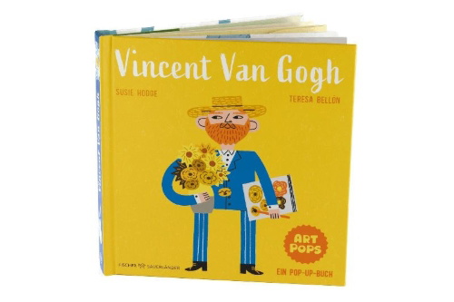 Buchcover und Innenansicht für das Buch: Art Pops: Vincent Van Gogh
