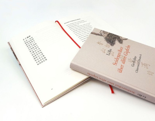 Buchcover und Innenansicht für das Buch: Seidenreiher über allen Gipfeln