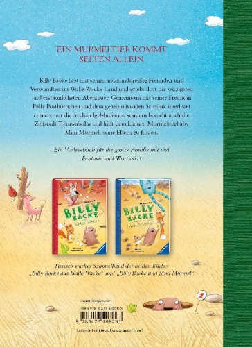 Buchcover und Innenansicht für das Buch: Das große Buch von Billy Backe