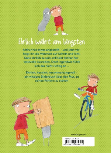 Buchcover und Innenansicht für das Buch: The Truth according to Arthur
