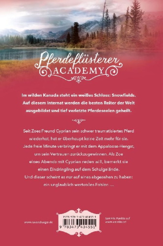 Buchcover und Innenansicht für das Buch: Pferdeflüsterer-Academy, Band 6: Calypsos Fohlen