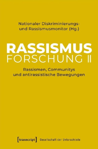 Buchcover und Innenansicht für das Buch: Rassismusforschung II