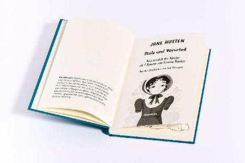 Buchcover und Innenansicht für das Buch: Pride and Prejudice
