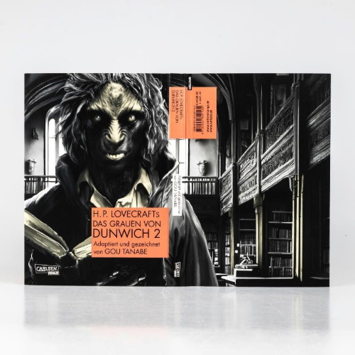 Buchcover und Innenansicht für das Buch: DANITCHI NO KAI LOVECRAFT KESSAKUSHU