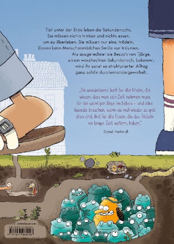Buchcover und Innenansicht für das Buch: Die Sekundenochs