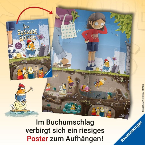 Buchcover und Innenansicht für das Buch: Die Sekundenochs