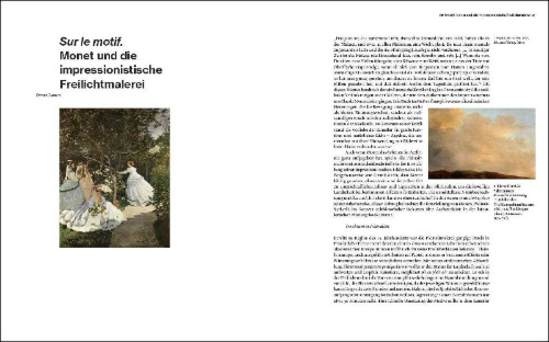 Buchcover und Innenansicht für das Buch: Monet