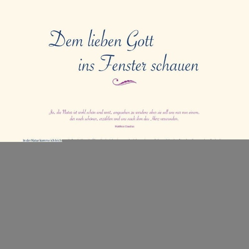 Buchcover und Innenansicht für das Buch: Das Leben feiern