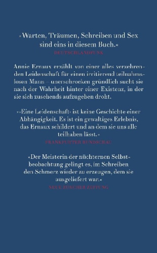 Buchcover und Innenansicht für das Buch: Passion simple