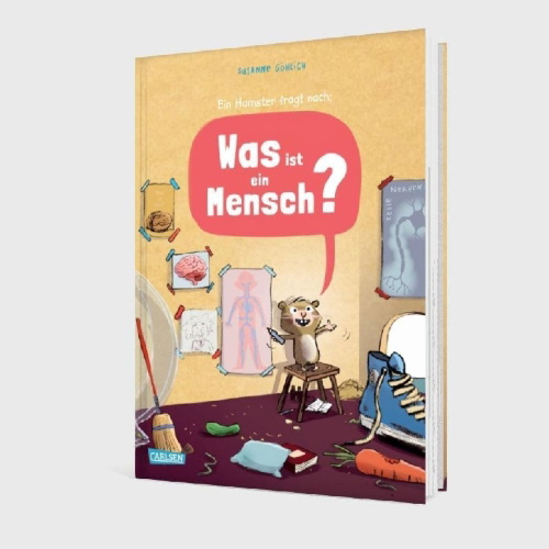 Buchcover und Innenansicht für das Buch: Was ist ein Mensch?