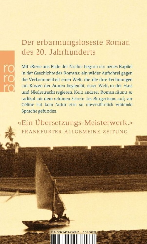 Buchcover und Innenansicht für das Buch: Voyage au bout de la nuit