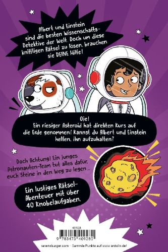 Buchcover und Innenansicht für das Buch: Knutz & Boltz and the Cosmic Code