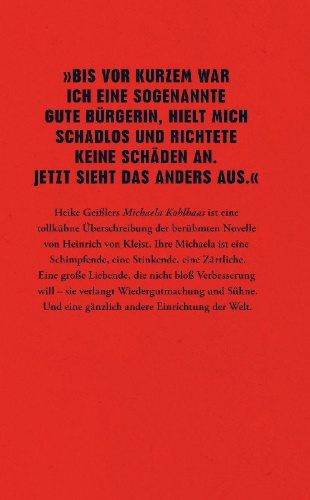 Buchcover und Innenansicht für das Buch: Michaela Kohlhaas
