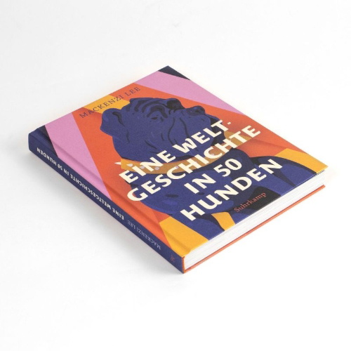 Buchcover und Innenansicht für das Buch: The History of the World in fifty Dogs