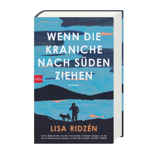Buchcover und Innenansicht für das Buch: Tranorna flyger söderut