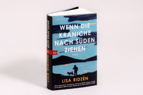 Buchcover und Innenansicht für das Buch: Tranorna flyger söderut