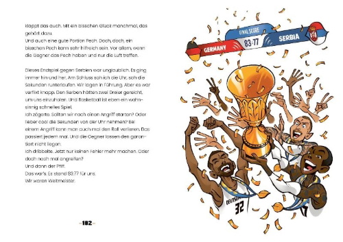 Buchcover und Innenansicht für das Buch: Wir Jungs vom Prinzenpark