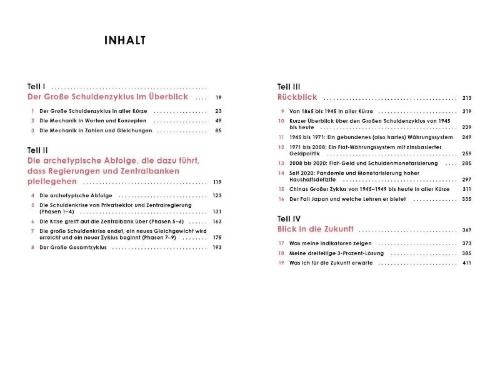 Buchcover und Innenansicht für das Buch: How Countries Go Broke