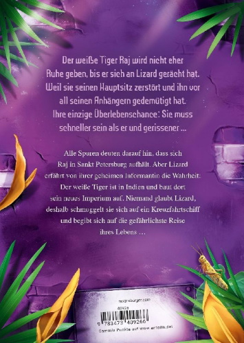 Buchcover und Innenansicht für das Buch: Stadt der bösen Tiere, Band 4 - Die Rache