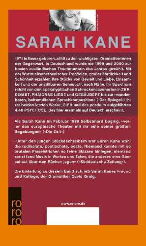 Buchcover und Innenansicht für das Buch: Sämtliche Stücke