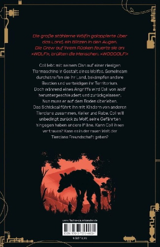Buchcover und Innenansicht für das Buch: I am Wolf