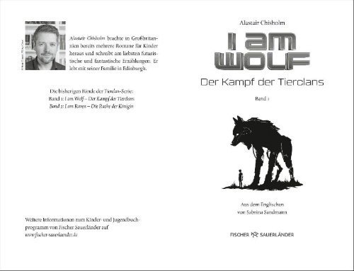 Buchcover und Innenansicht für das Buch: I am Wolf