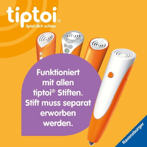 Buchcover und Innenansicht für das Buch: tiptoi® Abenteuer Großwerden - Liv geht aufs Töpfchen