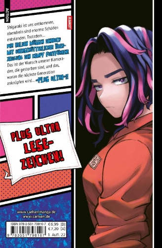 Buchcover und Innenansicht für das Buch: Boku no Hero Academia