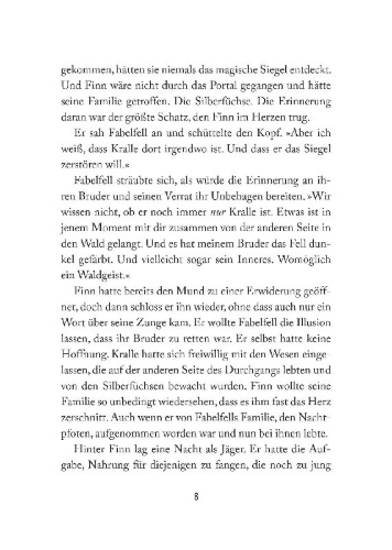 Buchcover und Innenansicht für das Buch: Foxfighter - Rivalen des Waldes