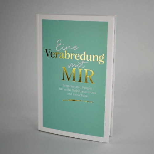 Buchcover und Innenansicht für das Buch: Eine Verabredung mit mir