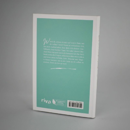 Buchcover und Innenansicht für das Buch: Eine Verabredung mit mir