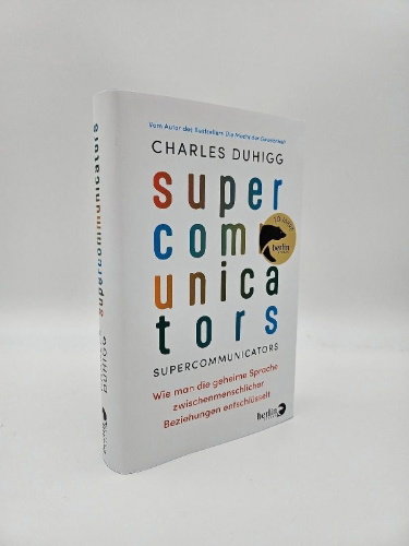 Buchcover und Innenansicht für das Buch: Supercommunicators: How to Unlock the Secret Language of Connection
