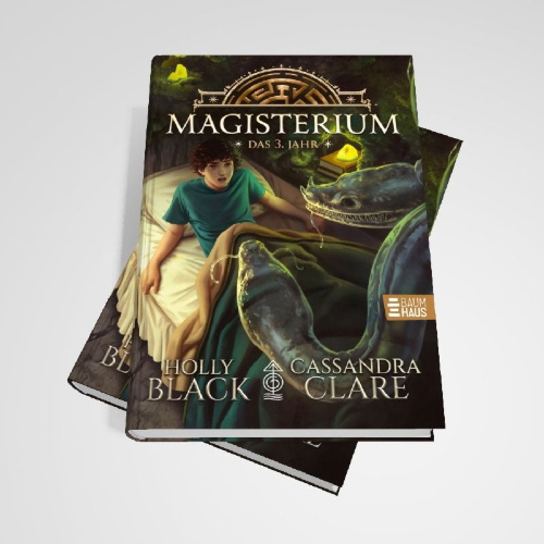 Buchcover und Innenansicht für das Buch: Magisterium - Das 3. Jahr