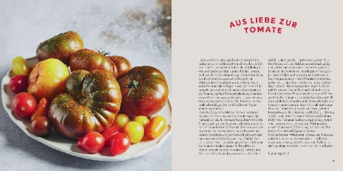 Buchcover und Innenansicht für das Buch: Tomaten