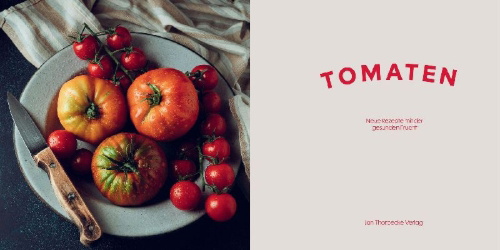 Buchcover und Innenansicht für das Buch: Tomaten