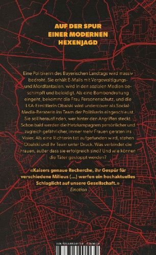 Buchcover und Innenansicht für das Buch: Witch Hunt