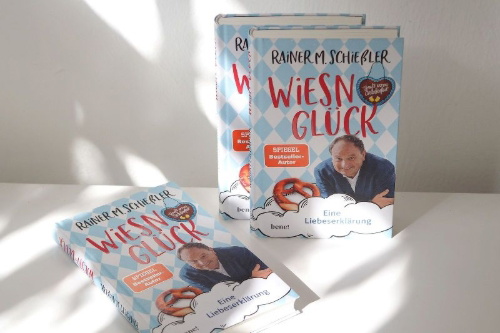 Buchcover und Innenansicht für das Buch: Wiesn-Glück