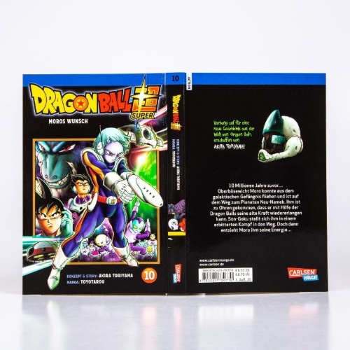 Buchcover und Innenansicht für das Buch: Dragon Ball Super