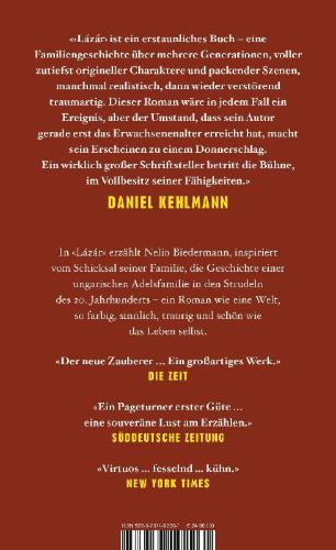 Buchcover und Innenansicht für das Buch: Lázár