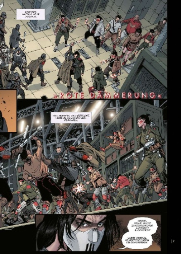 Buchcover und Innenansicht für das Buch: Teenage Mutant Ninja Turtles: The Last Ronin II - Re-Evolution